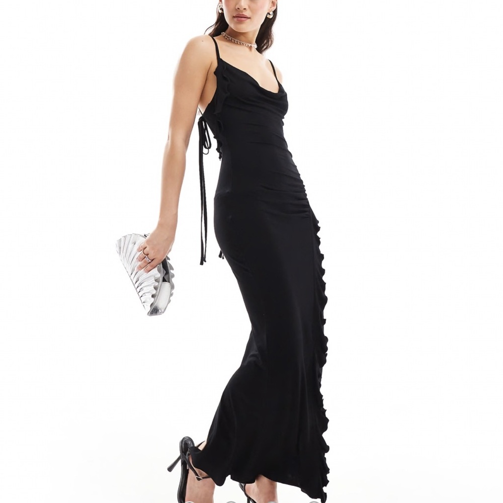 Elegant Black Evening Dress